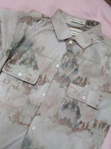 Unique Patterned Button-Down Shirt