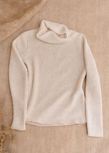 Cozy Cream Turtleneck Sweater