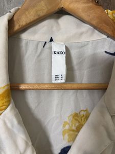 Kazo Button Dress With Belt