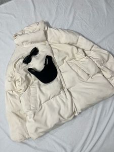 Stylish White Puffer Jacket