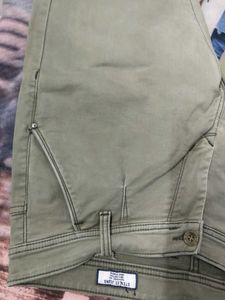 Olive Green Jeans