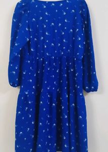 Blue Floral Dress