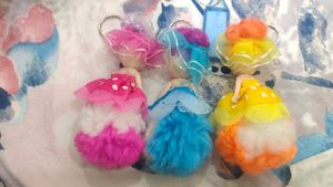 Doll Keychains (Set of 3)