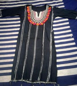 Black Kurta For Daily Wear