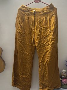 Mustard Wide Leg Pants