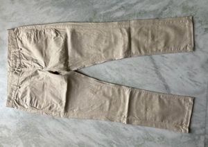 Arrow Sport Slim Fit Men Beige Trousers