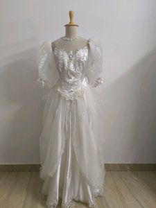 vintage-style gown