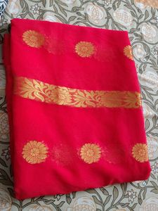 Red & Gold Sari