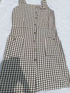 Houndstooth Mini Dress