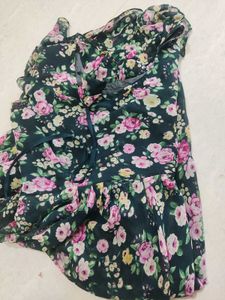 Black Georgette Frock