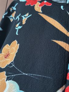 Floral Print Short Dress
