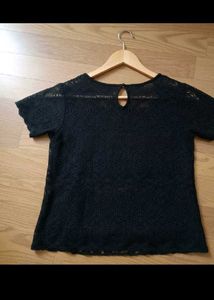 Black Lace Top