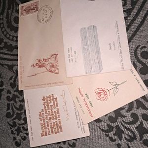 Four 1960's Indian FDC