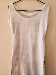 White Sequence Work Suit