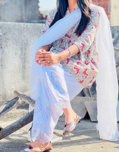 Pakistani trendy kurta set🧿