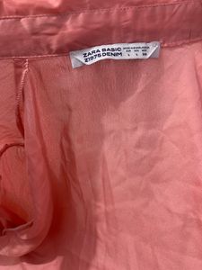 Satin Crop Very Nice Top With Good Condition.