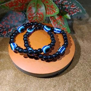 Evil Eye Bead Bracelet