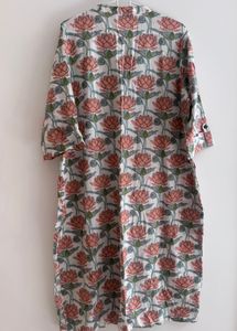 Floral Print Kurta