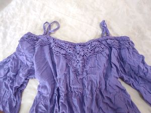 Purple Loose Top