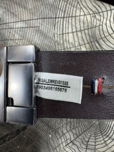 Tommy Hilfiger Black Leather Belt