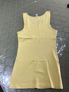 Yellow Tank Top Size US L