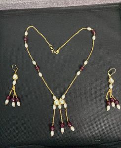 Pearl Necklace Set