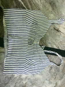 Striped Bralette Top