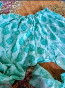 Beautiful Green Embroidered Salwar Suit