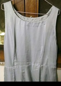Elegant Grey Ball Gown