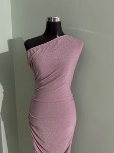 Sparkly One-Shoulder Dress
