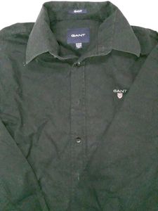 GANT oversize Black Long Sleeve Shirt