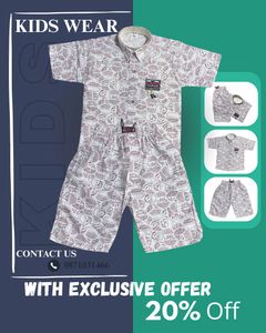 kids ethentic wear for summer