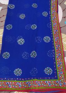 Pure Georgette Saree