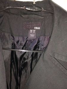 H&amp;M Classic Black Trench Coat
