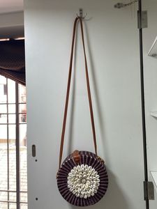 Shell Decorated Crossbody Bag