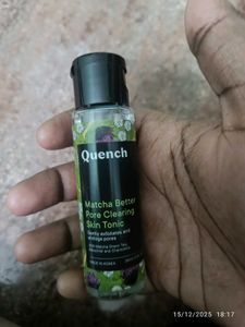 new Quench Matcha Pore Clearing Tonic