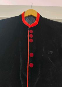 Black Velvet Jodhpuri