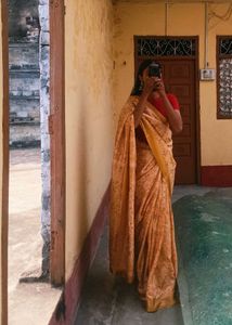 Elegant Yellow Saree