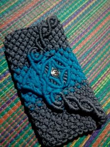 Handcrafted Macrame Phone Pouch