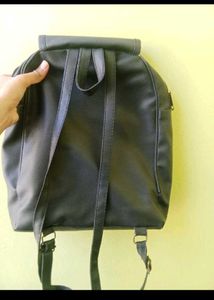 Black Flap Backpack