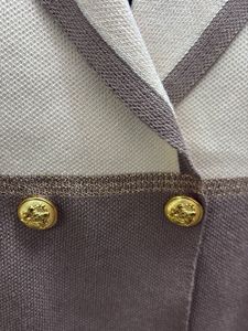 Elegant Knit Blazer &amp; Pants Set