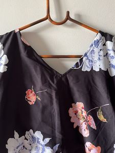 Black Floral Dress