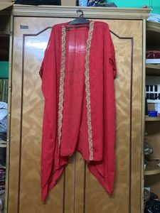 Very Beautiful Red Kimono Jacket