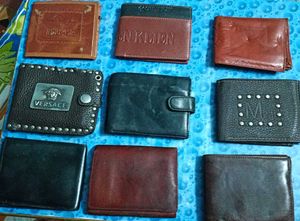 Assorted Wallets Gents (Pack Of 9)
