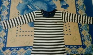 Striped Long Sleeve Top