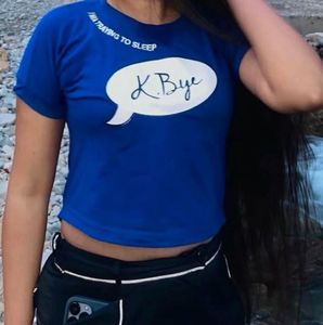 BLUE T-SHIRT TOP