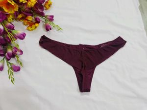 🇳🇿💫💗 Today Sale Burgundy Lace Thong