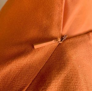 MANGO Chic Orange Mini Dress