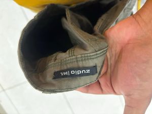 Olive Green Cargo Pants