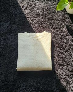 Yellow Patterned Casual Dress